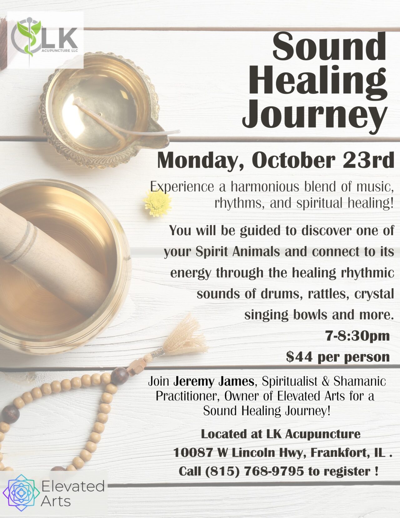 Sound Healing Journey | Elevated Arts